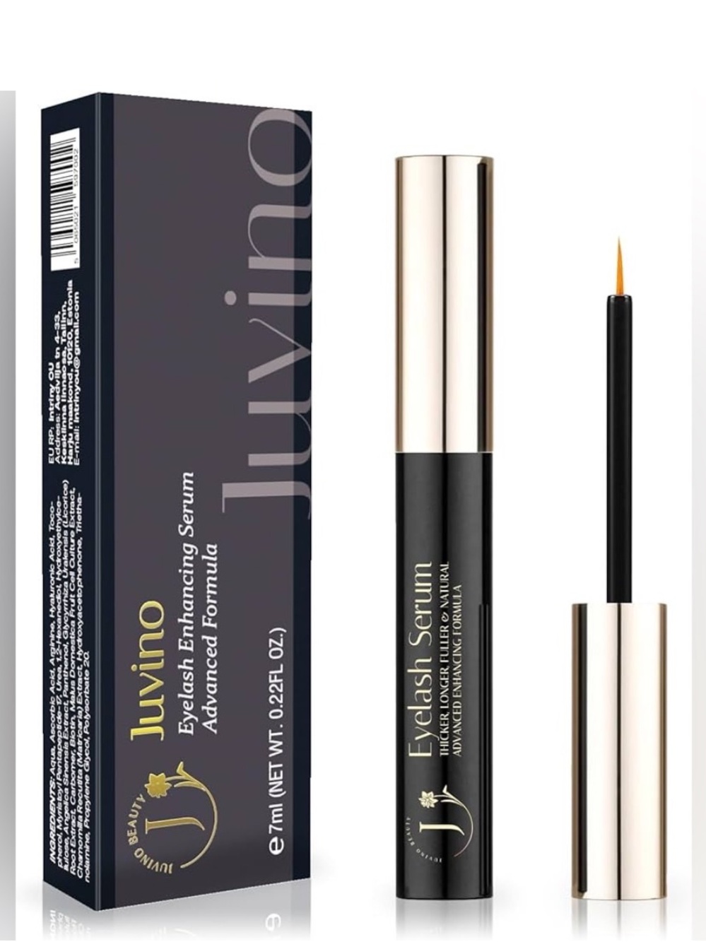 NIB Juvino Eyelash Enhancing Serum Advanced Formula For Growth 7ml